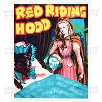 Dolls House Miniature 1930s Red Riding Hood Theatrical Poster