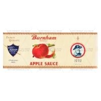 Dolls House Miniature Burnam Apple Sauce Label (1930s)