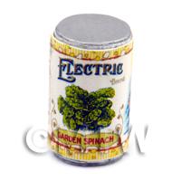Dolls House Miniature Electric Brand Garden Spinach Can (1900s)