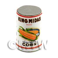 Dolls House Miniature King Midas Golden Corn Can (1920s)