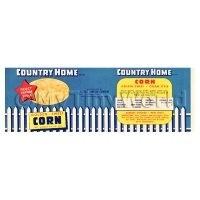 Dolls House Miniature Country Home Sweet Corn Label (1940s)
