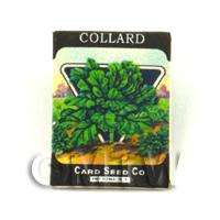 Dolls House Miniature Garden Collard Seed Packet