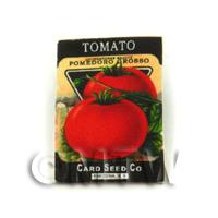 Dolls House Miniature Garden Livingstones Tomato Seed Packet