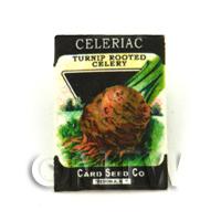 Dolls House Celeriac Celery  Seed Packet