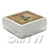 Dolls House Herbalist/Apothecary Boneset Square Herb Box