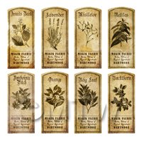 these herb labels