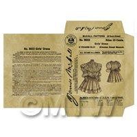 Miniature DIY Victorian McCall Dress Packet (VDP09)