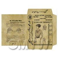 Miniature DIY Victorian McCall Dress Packet (VDP11)