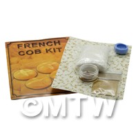 1/12th scale - Dolls House Miniature French Cob Kit With Silicone Mould