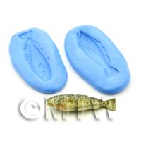 Dolls House Miniature 2 Part Silicone Salmon Mould