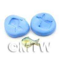 Dolls House Miniature 2 Part Small Fish Silicone Mould