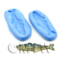 Dolls House Miniature Long Silver Fish 2 Part Silicone Mould