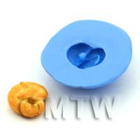 Dolls House Miniature 12mm Pretzel Silicone Mould