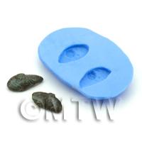 Dolls House Miniature Black Mussels Silicone Mould