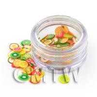 Mixed Fruit Nail Art Pot Containing 120 Slices