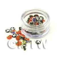 Halloween Themed Nail Art Pot Containing 120 Slices