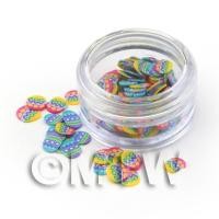 Easter Egg Nail Art Pot Containing 120 Slices