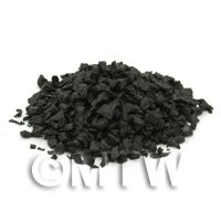 25 Grams Dolls House Miniature Replica Loose Coal