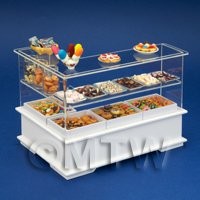 Right Hand Dolls House Miniature Sweet Counter