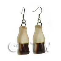 Translucent Classic Cola Bottle Sweet Earrings