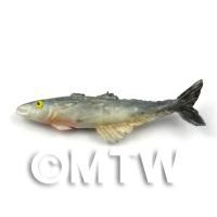 Dolls House Miniature Grey Fish 