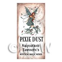 Dolls House Miniature Pixie Dust Magic Label Style 1