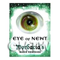 Dolls House Miniature Eye Of Newt Magic Label (S6)