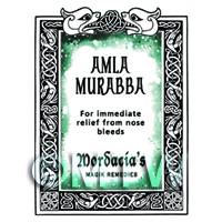 Dolls House Amla Murabba Magic Potions Label (S7)