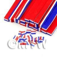 Handmade Dutch Flag Cane - Nail Art (11NC66)