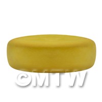 Dolls House Miniature Handmade Whole Gouda Cheese Wheel