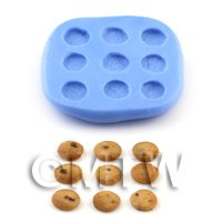 Dolls House Miniature 9 Cookie Mould