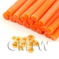 Handmade Transparent Light Orange Flower Cane - Nail Art (11NC113)