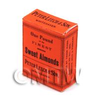 Dolls House Miniature One Pound Sweet Almonds Box