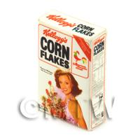 Dolls House Miniature Kellogs Corn Flakes Box