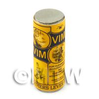 Dolls House Miniature Tall Vim Cleaning Powder Can (1910s)