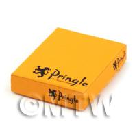 Dolls House Miniature Opening Orange Pringle Shirt Box