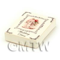 Dolls House Miniature Opening Wedding Gown Box Style 5