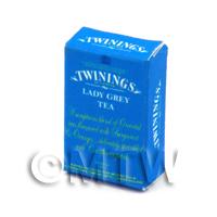 Dolls House Miniature Twinings Lady Grey Tea Box