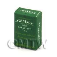 Dolls House Miniature Twinings Irish Breakfast Tea Box