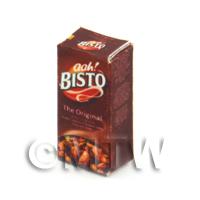 Dolls House Miniature  Box of Bisto Gravy Powder