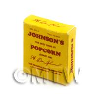 Dolls House Miniature Johnsons Popcorn Box