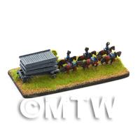 road section of the pontoon bridge