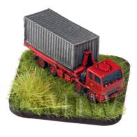 Leyland lorry with container on grass