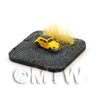 VW Beetle Soft top in yellow