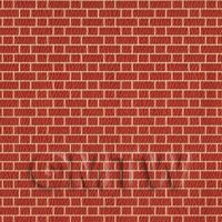 Dolls House Miniature Embossed Brick Cladding Paper x 2 