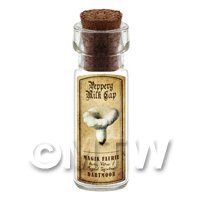 Dolls House Apothecary Peppery Milk Cap Fungi Bottle And Colour Label