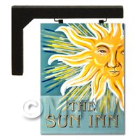 Wall Mounted Dolls House Pub / Tavern Sign - The Sun Inn