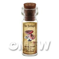 Dolls House Apothecary Red Brittlegill Fungi Bottle And Colour Label