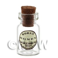 Miniature Borax Honey Ointment Glass Apothecary Ointment Jar 