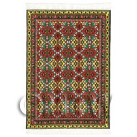 Dolls House Medium 17th Century Rectangular Carpet / Rug (17NMR06)